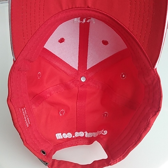 Fly Emirates Red Embroidered Cap - Picture 6 of 11